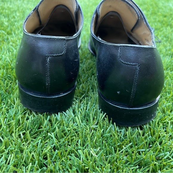 Salvatore Ferragamo Men's Lace Up Shoe in Black Size 10 - Picture 2 of 10